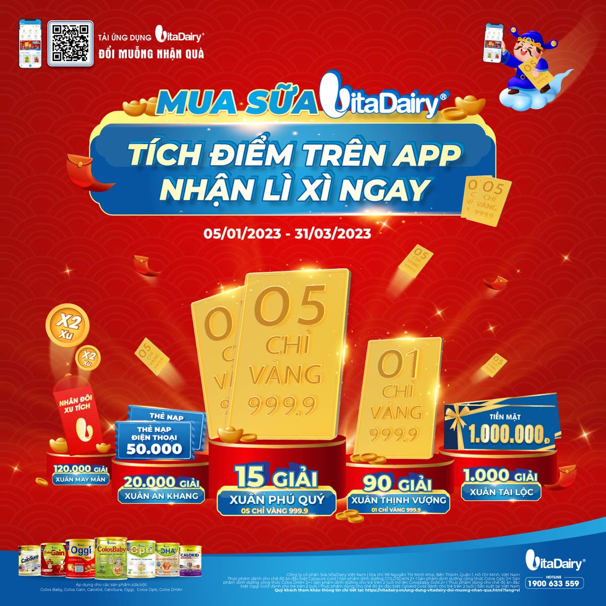 MUA SỮA VITADAIRY – TÍCH ĐIỂM TRÊN APP – NHẬN LÌ XÌ NGAY - 1200x1200.jpg