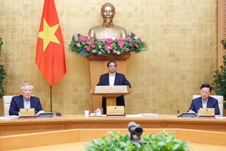 Thủ tướng: Quyết liệt triển khai Nghị quyết Đại hội XIV của Đảng với trách nhiệm cao nhất, hiệu quả là thước đo- Ảnh 2.